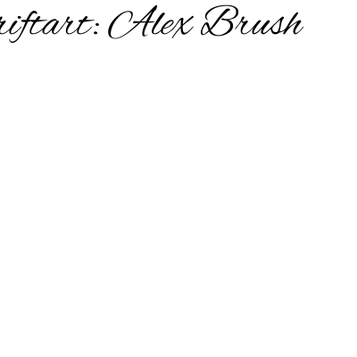 Schriftart