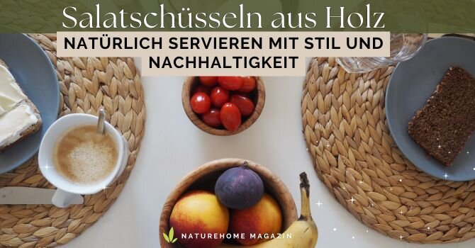 Salatschüssel aus Holz – Natürlich & langlebig 🪵
