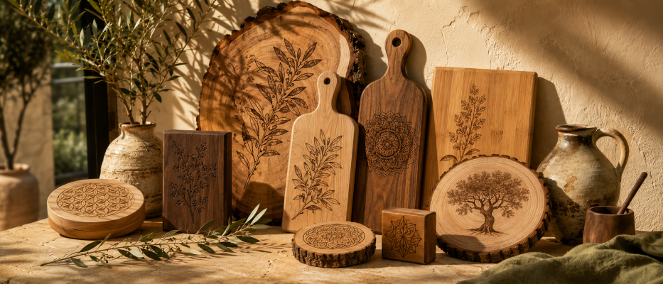 Welches Holz eignet sich am besten für eine Gravur?