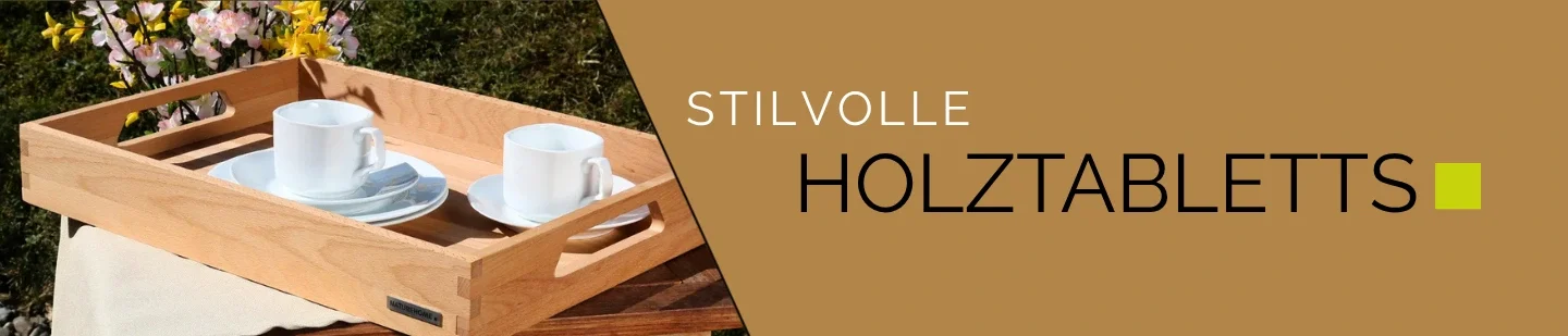 Holztablett 