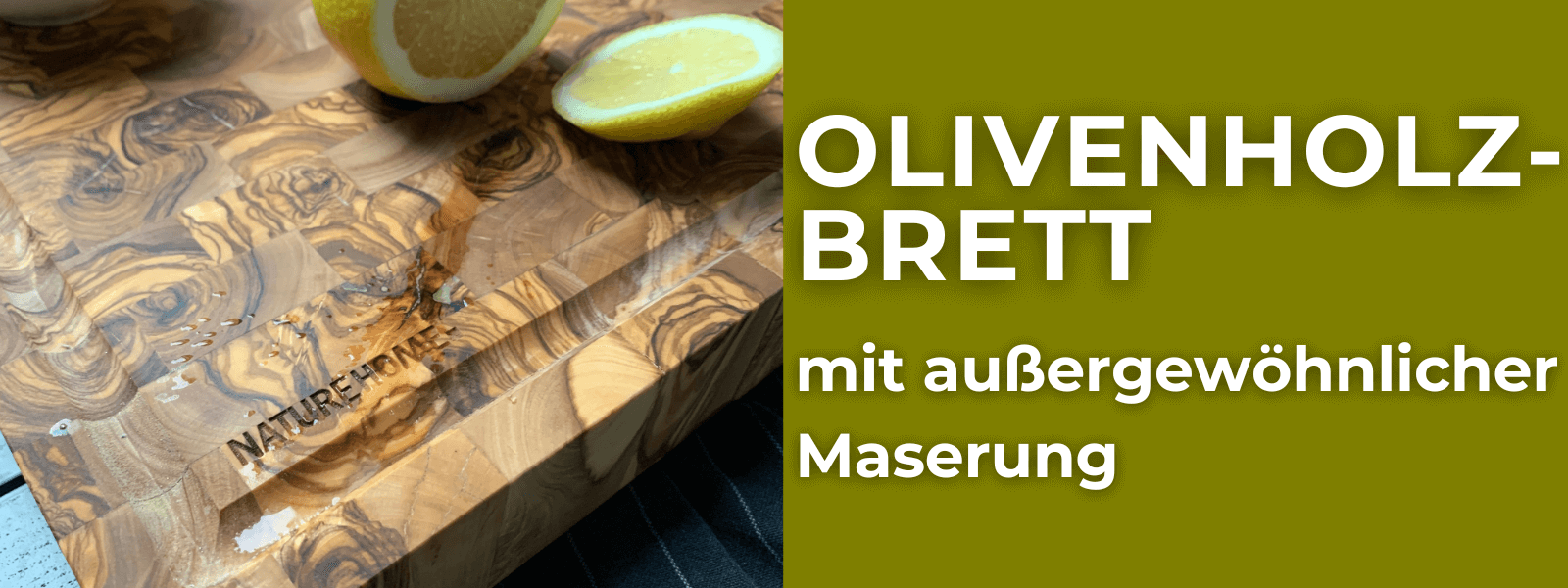 Olivenholzbrett