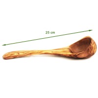 Holzkelle Olivenholz 25 cm