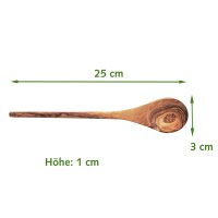 Holzlöffel Olivenholz 25 cm