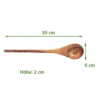 Holzlöffel Olivenholz 35 cm