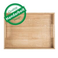 Tablett Holz NH-B Eiche, 50 x 35,5 x 7 cm