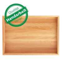 Tablett Holz NH-B 50 x 35,5 x 7 cm, div. Holzarten