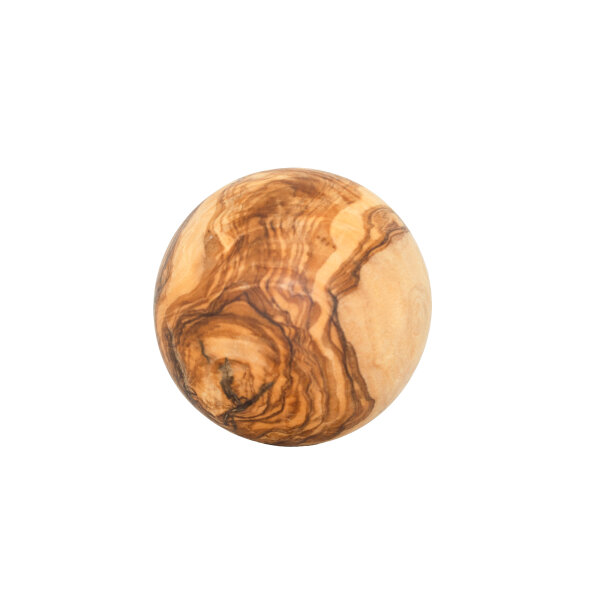 Deko-Kugel Olivenholz 7 cm