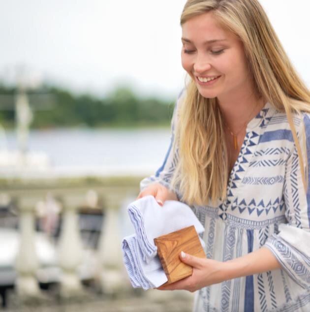 Tescoma Serviettenständer ONLINE - Bambus Mit Metallklammern