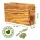 Serviettenhalter Olivenholz, 1-fach 16 x 10 cm