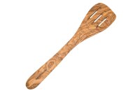 Pfannenwender mit Schlitzen Olivenholz, 30 cm