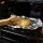 Grillzange breit Olivenholz 25 cm Küchenzange