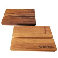 Tablet-Halter Nussbaum Holz 19,5 x 12,5 x 2,5 cm