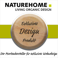 DESIGN Hocker Massivholz Nussbaum Natur geölt