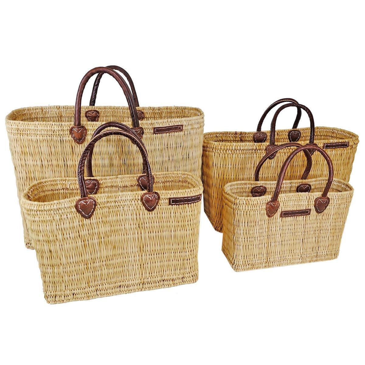 Strandtaschen aus Schilf Palmblatt – handgemacht, 35,00 €