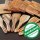 12 teiliges Raclette Set: Schaber und Untersetzer für Raclette Pfännchen