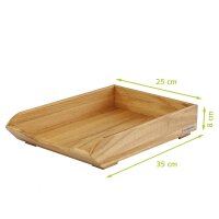 B-Ware CLASSIC Ablage Eiche, 35 x 25 x 8 cm