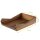 B-Ware SKRIPT Ablage Nussbaum, 35 x 25 x 8 cm