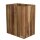 B-Ware CLASSIC Papierkorb Nussbaum natur geölt 30 x 20 x 35 cm