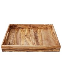 Tablett Holz NH-B  Olivenholz 50 x 35,5 x 7 cm