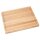B-Ware Schneidebrett mit Saftrille Buche beidseitig, 50 x 40 x 4 cm