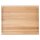 B-Ware Schneidebrett mit Saftrille Buche beidseitig, 50 x 40 x 4 cm