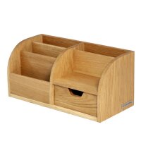 B-Ware CLASSIC Office Butler Schreibtisch-Organizer Eiche