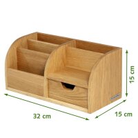 B-Ware CLASSIC Office Butler Schreibtisch-Organizer Eiche