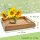 B-Ware NH-B Holztablett Eiche, 50 x 35,5 x 7 cm