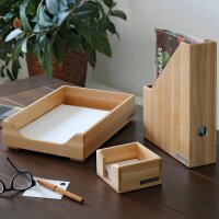 B-Ware ECO Stehsammler Buche natur geölt A4