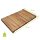 B-Ware Schneidebrett mit Saftrille und Anschlag Nussbaum beidseitig, 60 x 40 x 4 cm