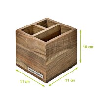B-Ware CLASSIC Office Stiftebox Stifteköcher Nussbaum
