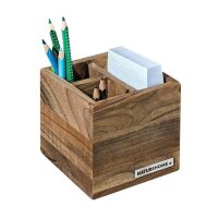 B-Ware CLASSIC Office Stiftebox Stifteköcher Nussbaum