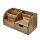 B-Ware CLASSIC Office Butler Schreibtisch-Organizer Nussbaum