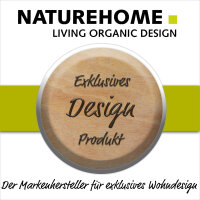 B-Ware DESIGN Fußbank Eiche natur geölt mit Tragegriff, 49 x 23 x 24 cm