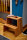B-Ware DESIGN Tritthocker Hocker Buche 46 x 38 x 46 cm