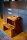 B-Ware DESIGN Tritthocker Hocker Nussbaum 46 x 38 x 46 cm