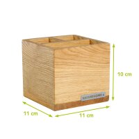 B-Ware CLASSIC Office Stiftebox Stifteköcher Eiche