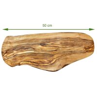 B-Ware Baumscheibe Olivenholz oval, 50 cm