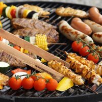 Grillset Olivenholz