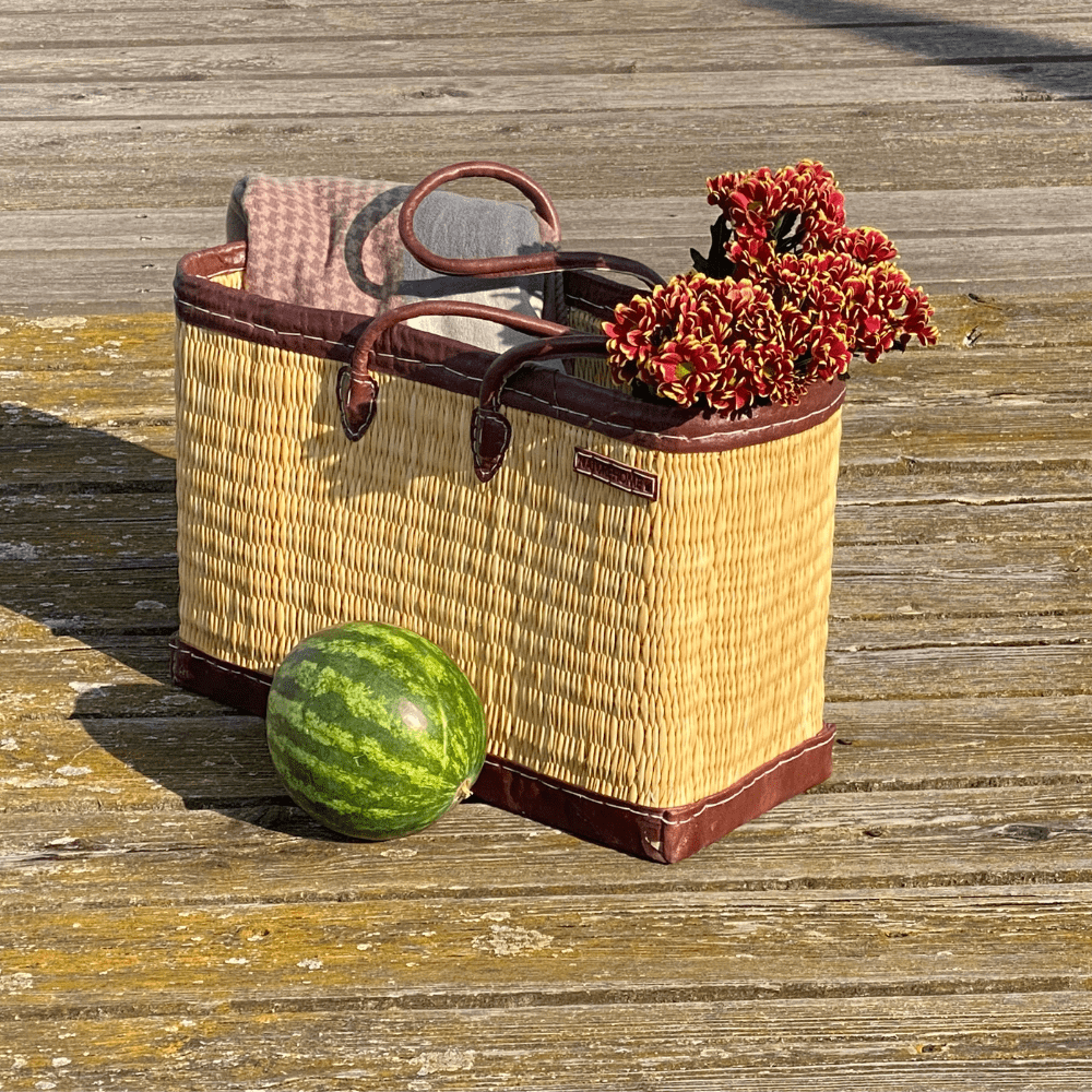 Shopper Korbtasche GroÃƒÂŸ Strand B-Ware Tasche XL Schilfrohr