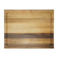 Schneidebrett mit Saftrille Nussbaum einseitig 50 x 40 x...