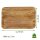 B-Ware NH-C Tablett LE CAFE Olivenholz 50 x 35 cm