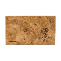 Frühstücksbrettchen Olivenholz 25 x 15 cm mit...