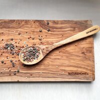 Frühstücksbrettchen Olivenholz 25 x 15 cm mit individueller Gravur