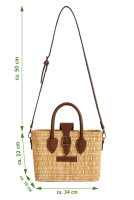 Schultertasche mit abnehmbarem Schultergurt & Verschluß S