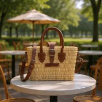 Schultertasche mit abnehmbarem Schultergurt & Verschluß S