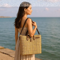 Schultertasche mit abnehmbarem Schultergurt &...