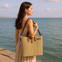 Schultertasche mit abnehmbarem Schultergurt & Verschluß M