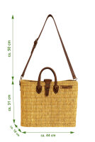 Schultertasche mit abnehmbarem Schultergurt & Verschluß L