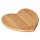 Schneidebrett Herz Buche 22,5x24x1,5cm